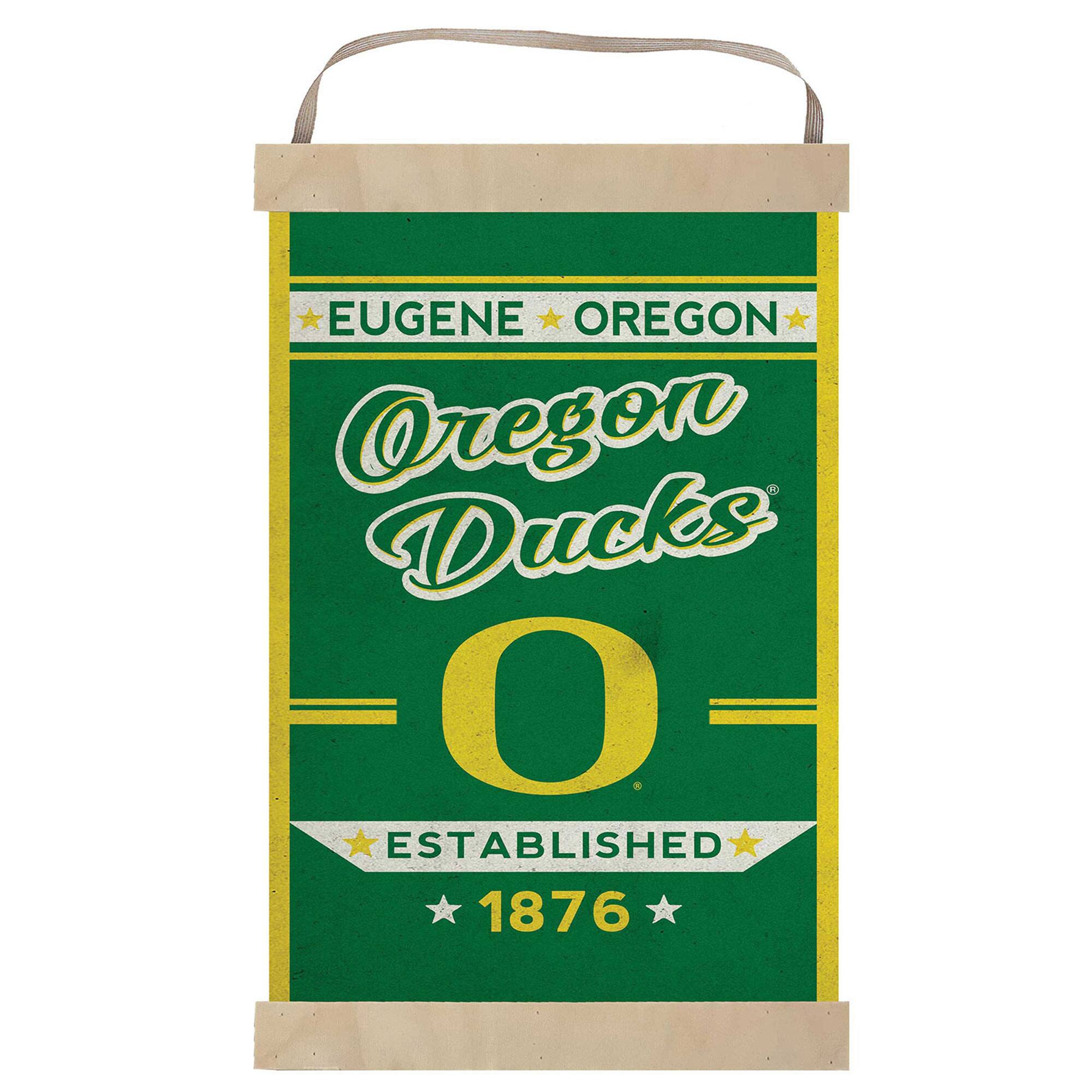 EUGENE OREGON  
Oregon Ducks  
ESTABLISHED 1876