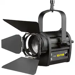 Ikarao - Ikan Red Star 4" 100W LED Tungsten Fresnel Light, Black