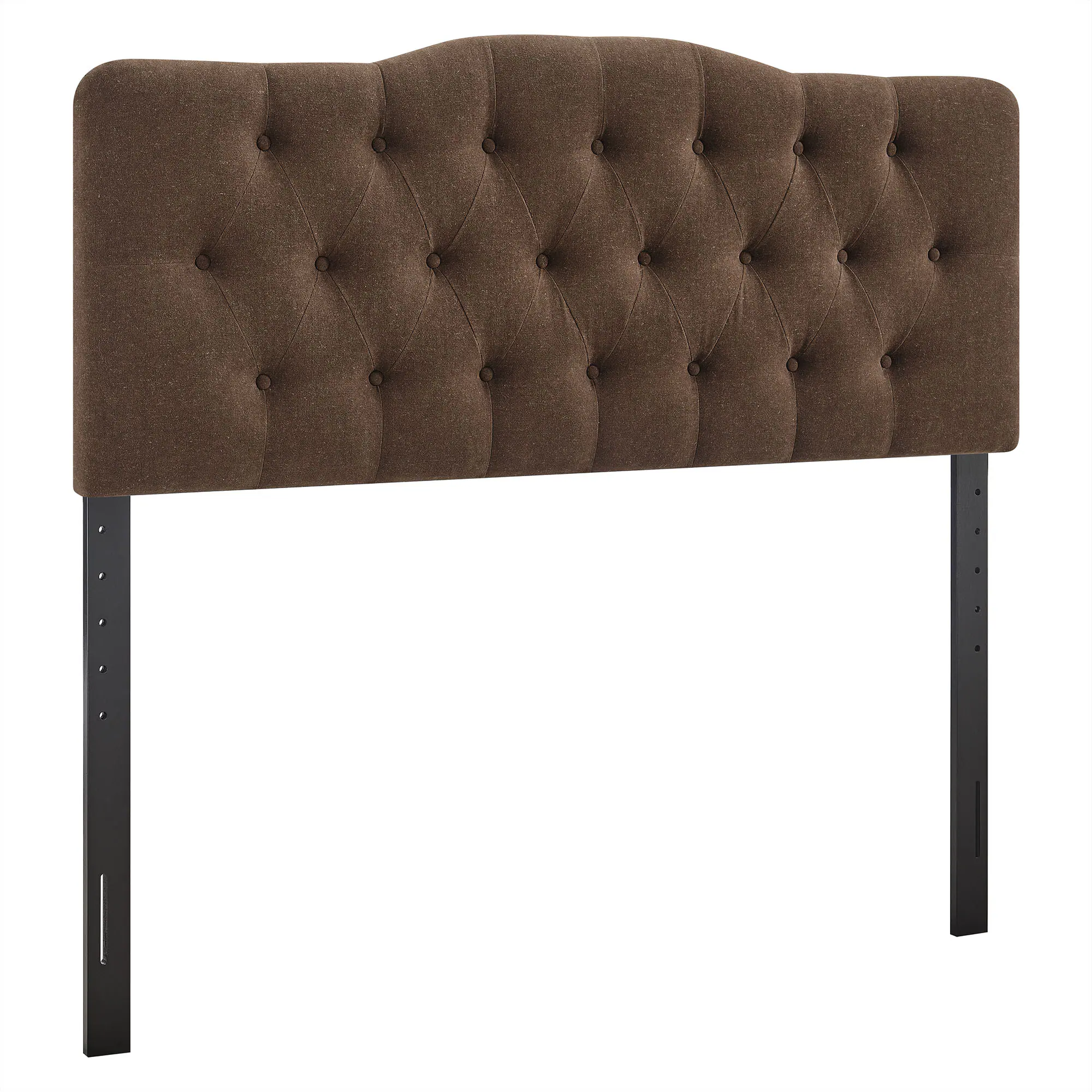 Angle. Modway - Annabel Upholstered Headboard by Modway - Cocoa.