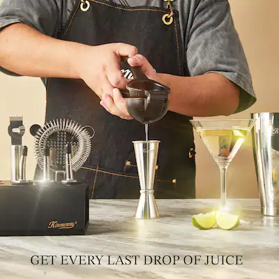 Kit Cocktail Complet Set Barman 20 Pièces Cinnani - Acier Inoxydable Shaker Cocktail Professionnel Kit Cocktail Complet Set Barman 20 Pièces Cinnani - Acier Inoxydable Shaker Cocktail Professionnel