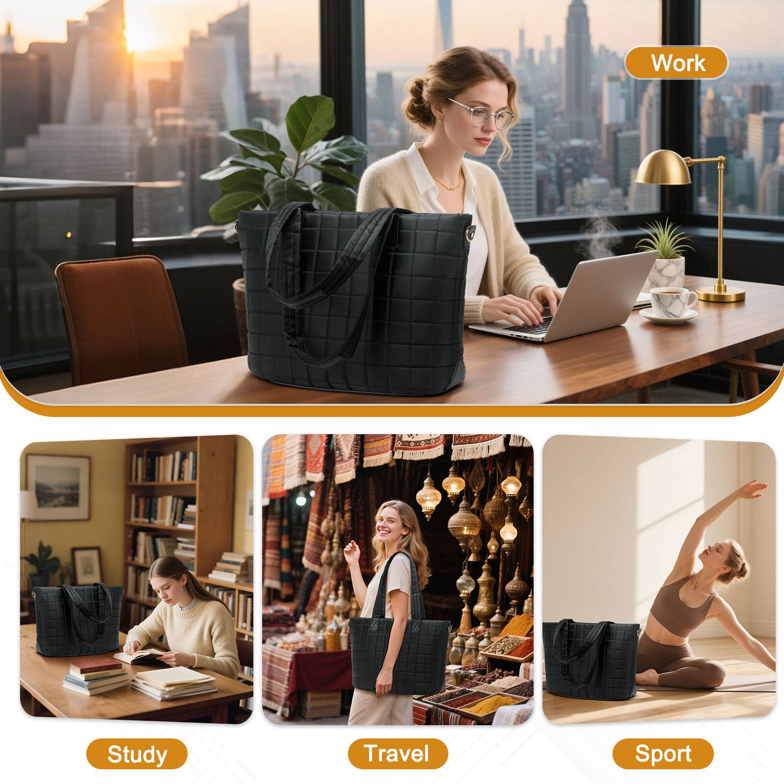 Work  
Study  
Travel  
Sport