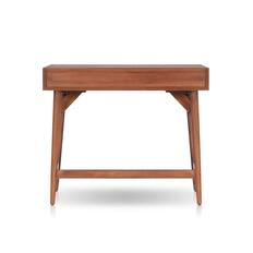 Front. Alpine Furniture - Flynn Mini Desk - Chestnut.