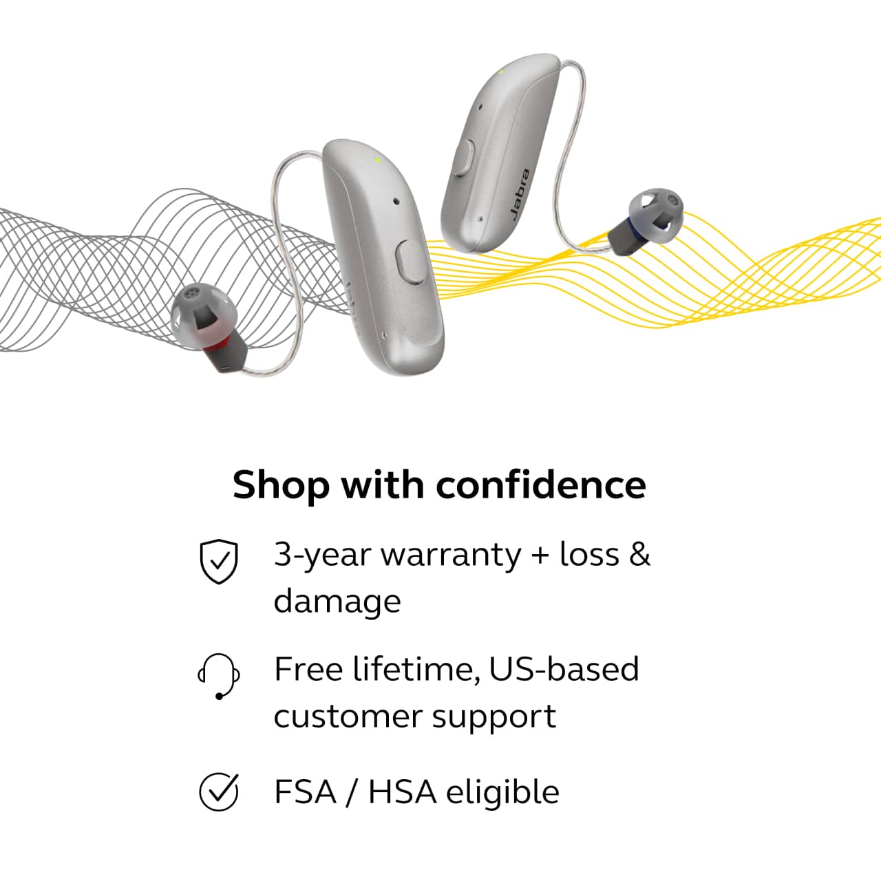 Shop with confidence
- 3-year warranty + loss & damage
- Free lifetime, US-based customer support
- FSA / HSA eligible