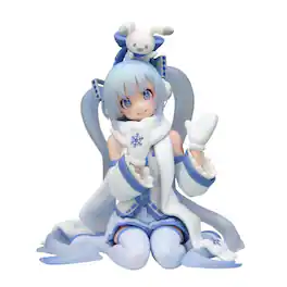 Little Buddy - Vocaloid Hatsune Miku Noodle Stopper Figure | Snow Miku Sky Town 10th ver - White