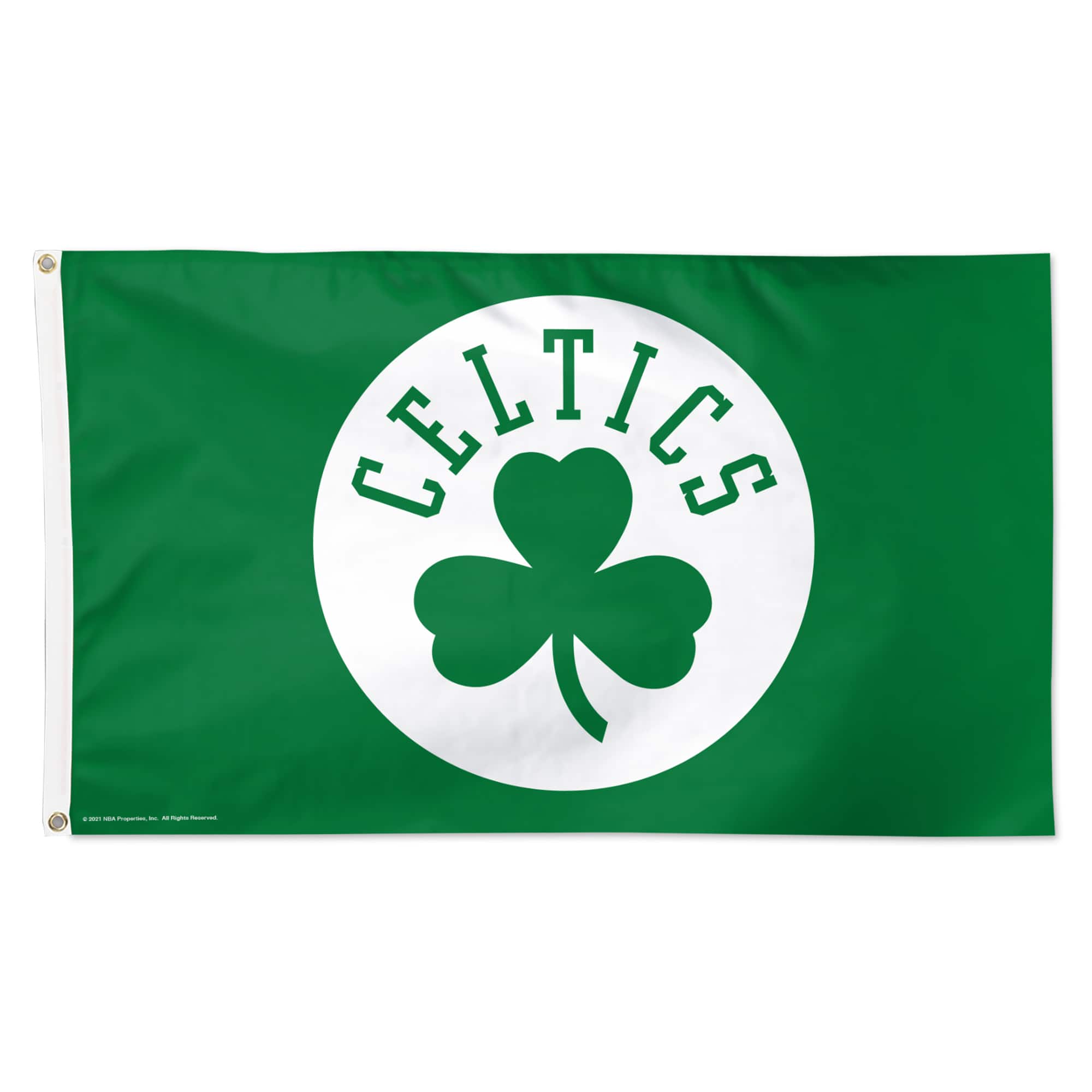 WinCraft - Boston Celtics 3' x 5' Single-Sided Deluxe Primary Team Logo Flag - Multicolor