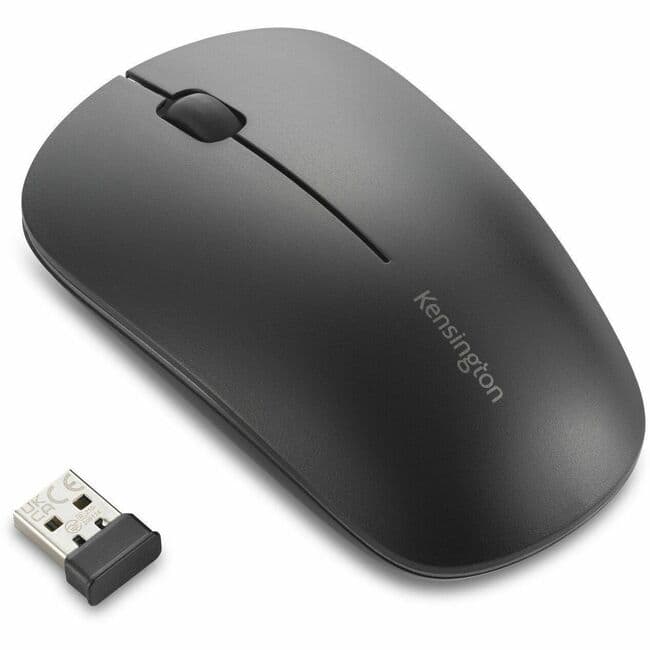 Kensington - MY230 EQ Rechargeable Mouse - Wireless - Midsize - Mid Size Mouse - Wireless - Bluetooth/Radio Frequency - Wireless - Black