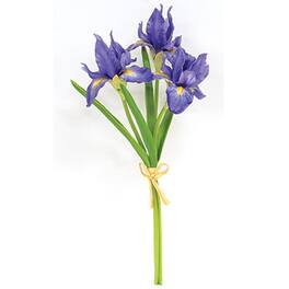 BreeBe - Iris Bouquet - 14.5" - Blue