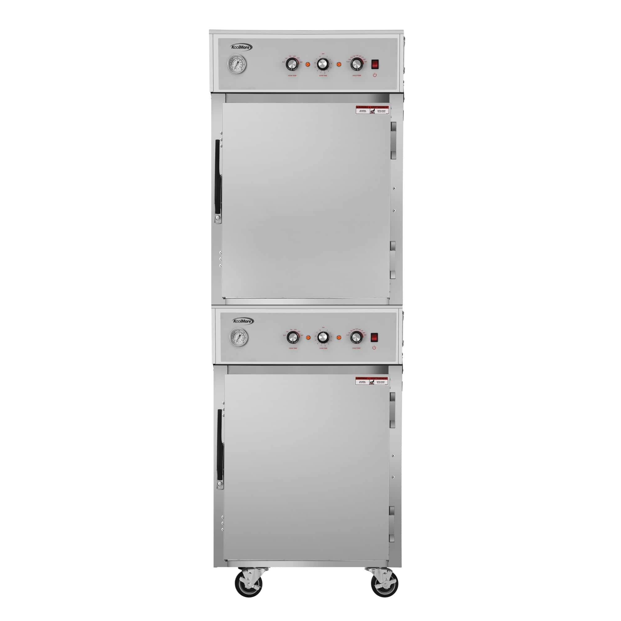Koolmore - 8-Pan Full-Size Commercial Cook And Hold Oven 3,000W/240V in Stainless-Steel (KM-CCAH3-2D) - Silver