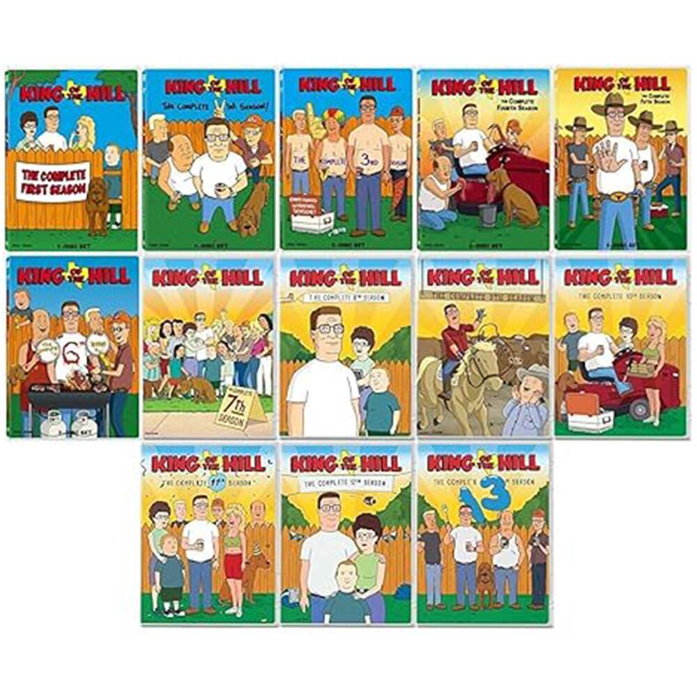 KING OF THE HILL SEASONS 1-6 DVD19枚 セット 3b695176-db86-4a09-8025-