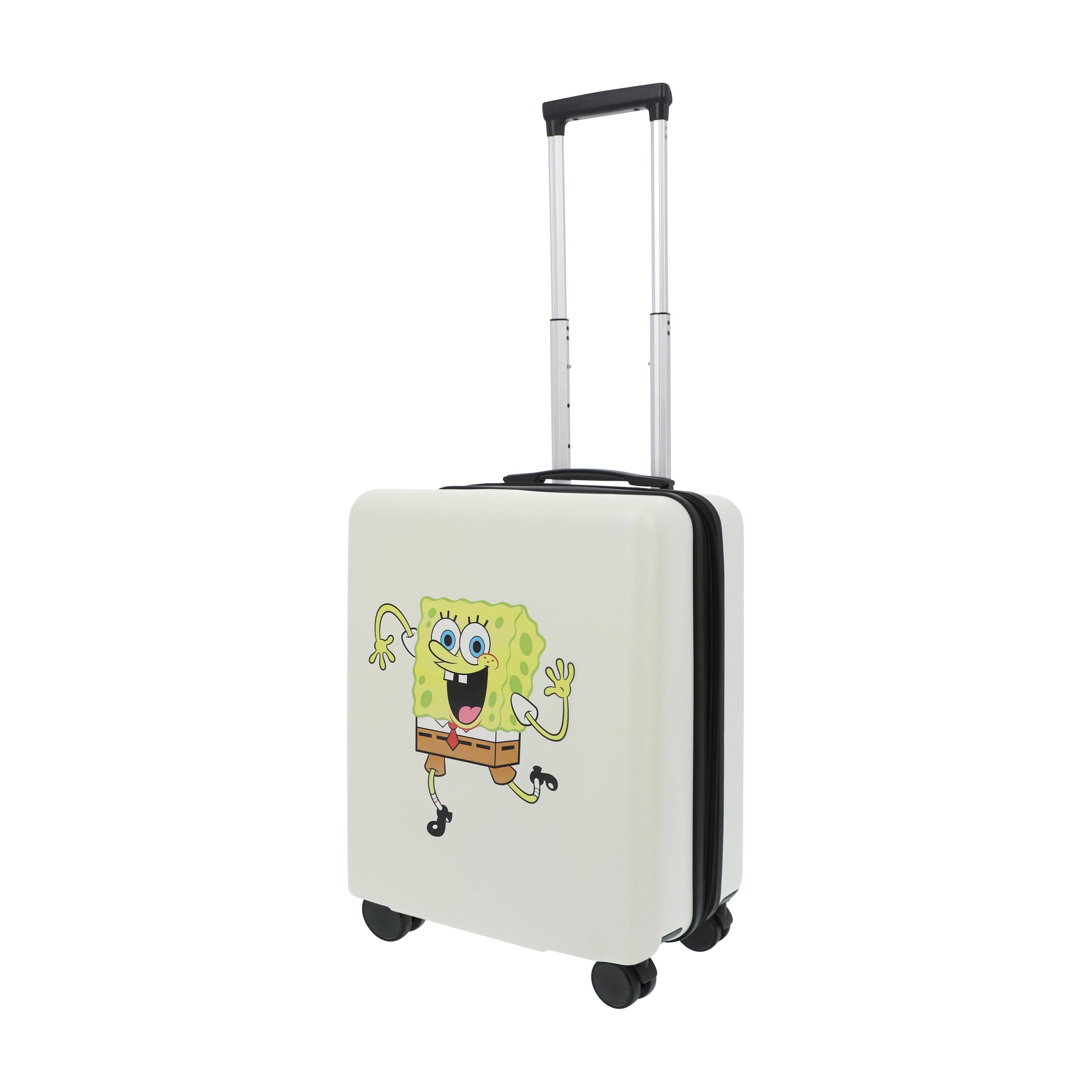 Angle. Ful - NICKELODEON SPONGEBOB 22.5"CARRY-ON LUGGAGE - WHITE.