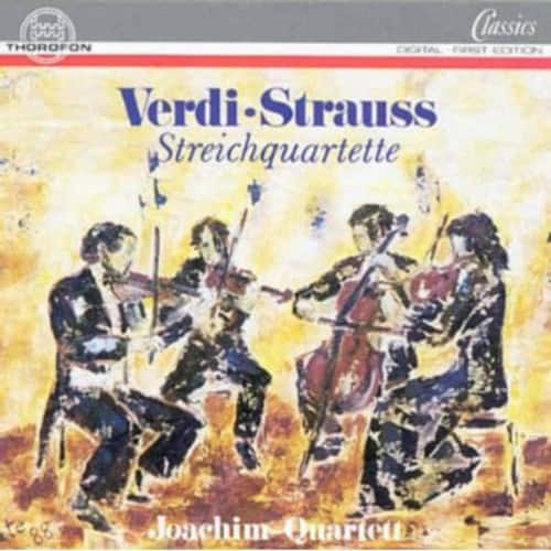 Verdi / Strauss / Joachim Quartet - String Quartets  - COMPACT DISCS