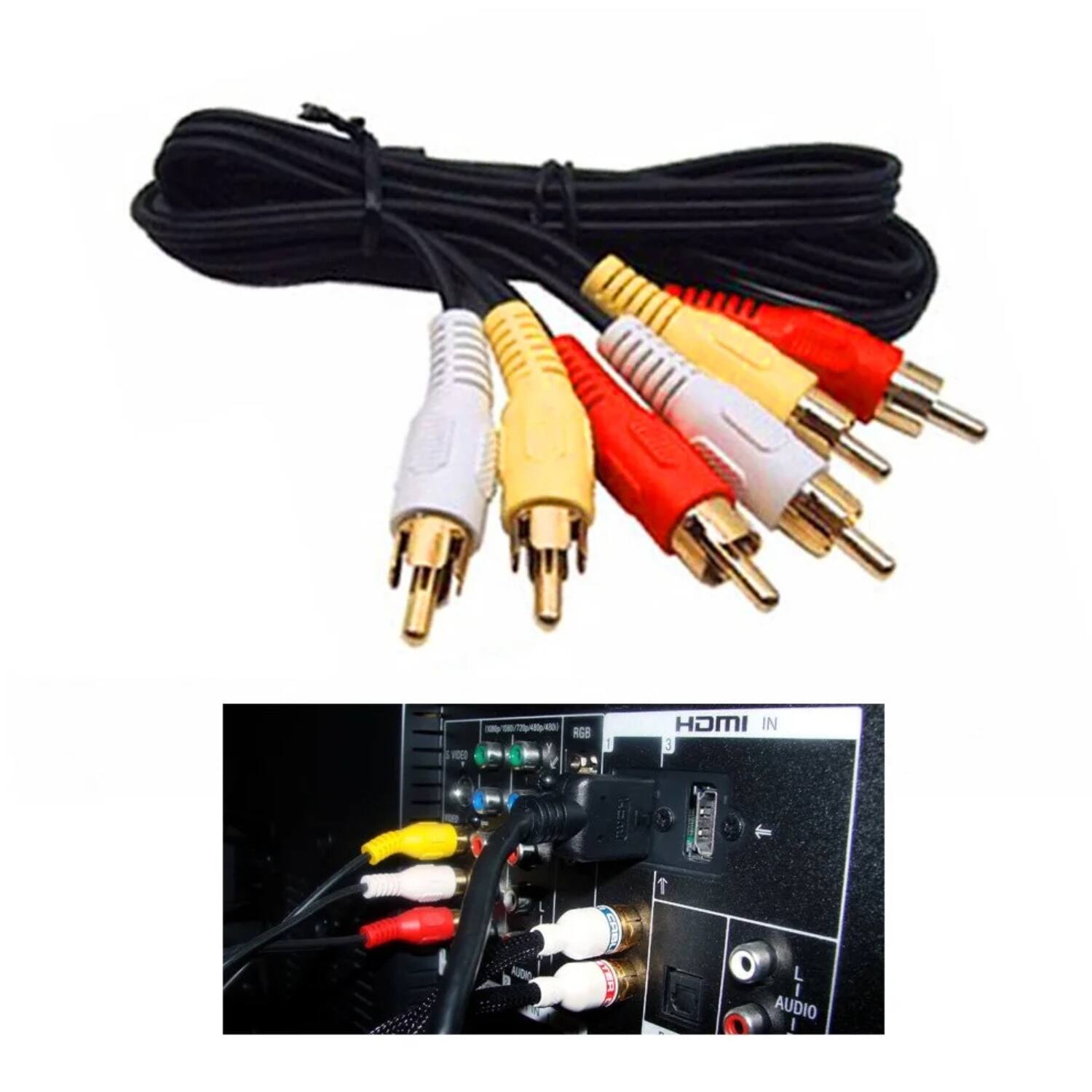 VE - RGB HDMI IN 3 E GT T L I AUDIO