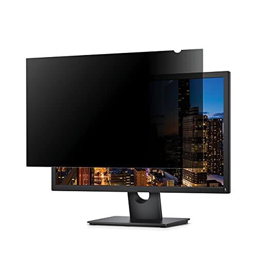 Front. Startech - Monitor Privacy Screen Filter for 23.8 Display - Widescreen Computer Monitor Security Filter - Transparent.