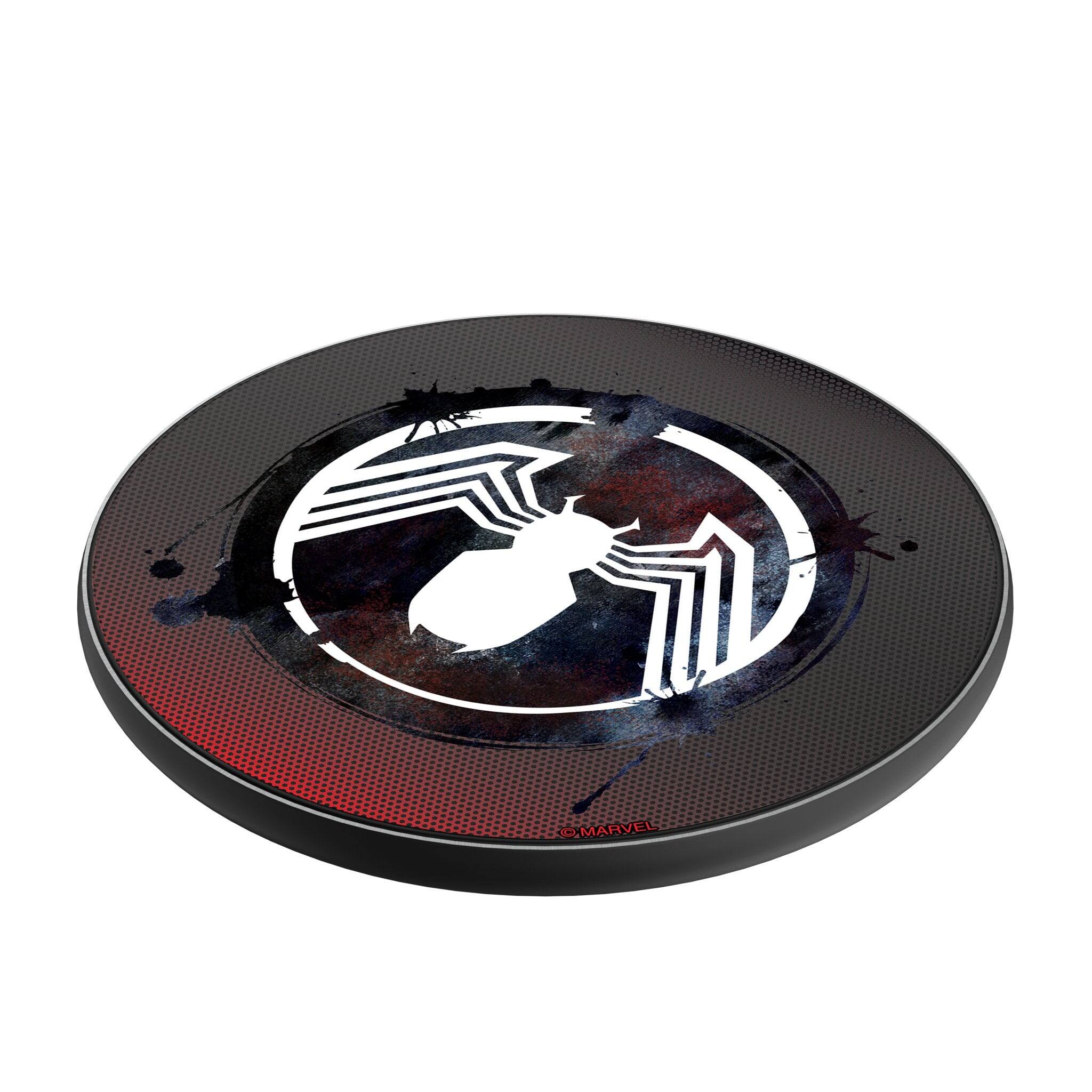 Angle. Keyscaper - Marvel Grid 15-Watt Wireless Charger - Venom.