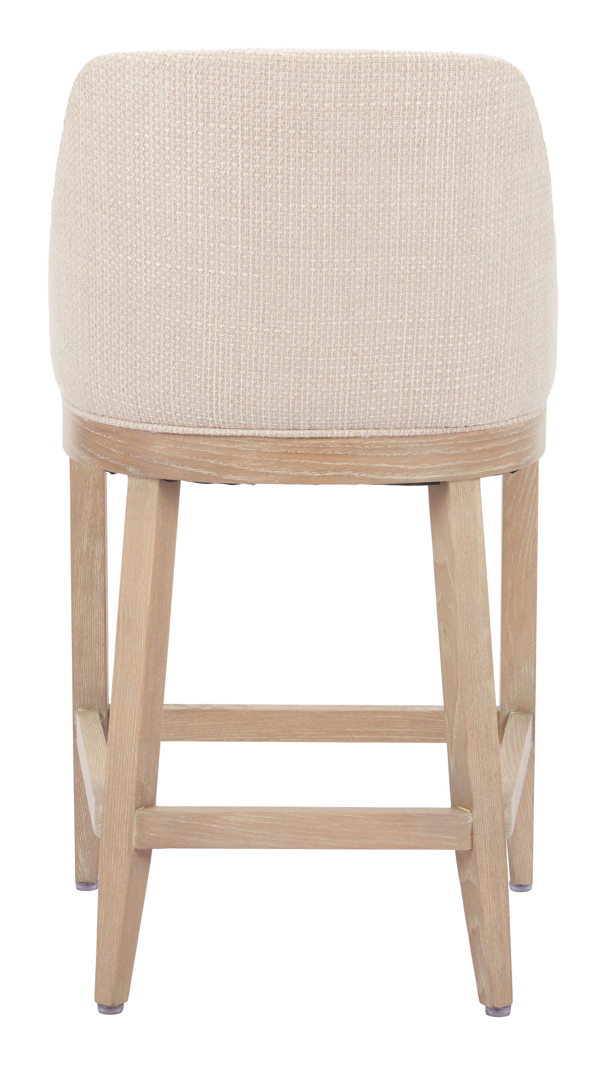 Alt View 2. Hivvago - Calmo Counter Stool Beige - Beige.
