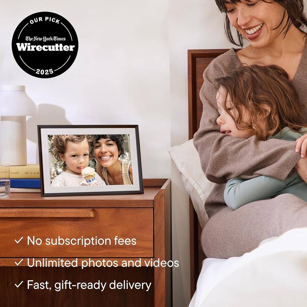 OUR PICK  
The New York Times Wirecutter 2025  

- No subscription fees  
- Unlimited photos and videos  
- Fast, gift-ready delivery