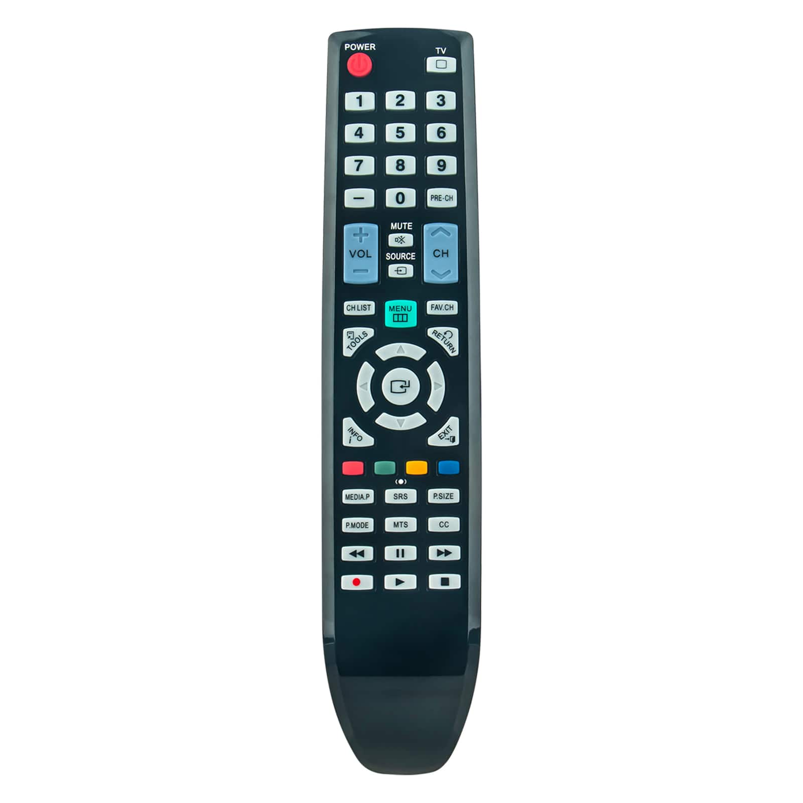 VINABTY - New BN59-00855A Replaced Remote Fits for Samsung TV PN5B540SF LN40B540 LN46B540 LN52B540 PN50B540 PN58B540S3FXZA - Black
