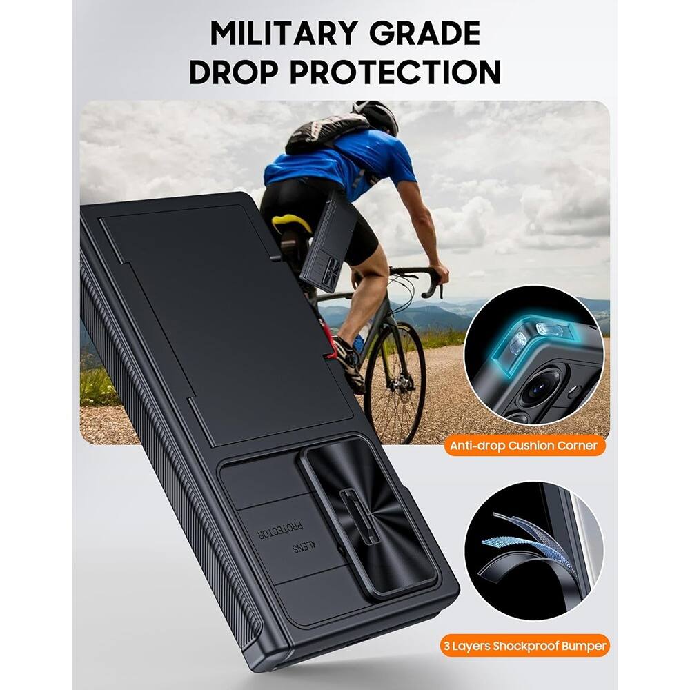 MILITARY GRADE DROP PROTECTION

Anti-drop Cushion Corner

3 Layers Shockproof Bumper