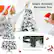 Simple Assembly Christmas Tree with Full Body Look Premium Hinged Structure