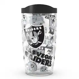 Tervis - Las Vegas Raiders 10oz. Allover Classic Wavy Tumbler - Multicolor