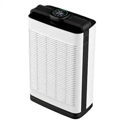 Front. Cluzine - Air Purifier with Real-Time PM2.5 Monitor, HEPA Filter, Auto Mode, for Large Rooms 30-60㎡.