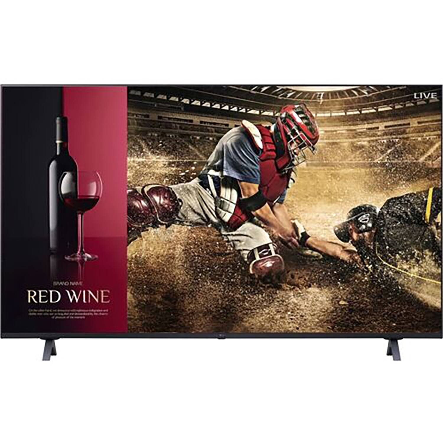 Left. LG - 50" UR340C Series LED 4K UHD Digital Signage TV.