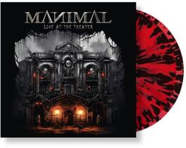 Manimal - Live At The Theater - Red/black - VINYL LP