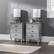 Alt View 38. Walker Edison - Modern 2-Piece 3-Drawer Nightstand Set - Grey.