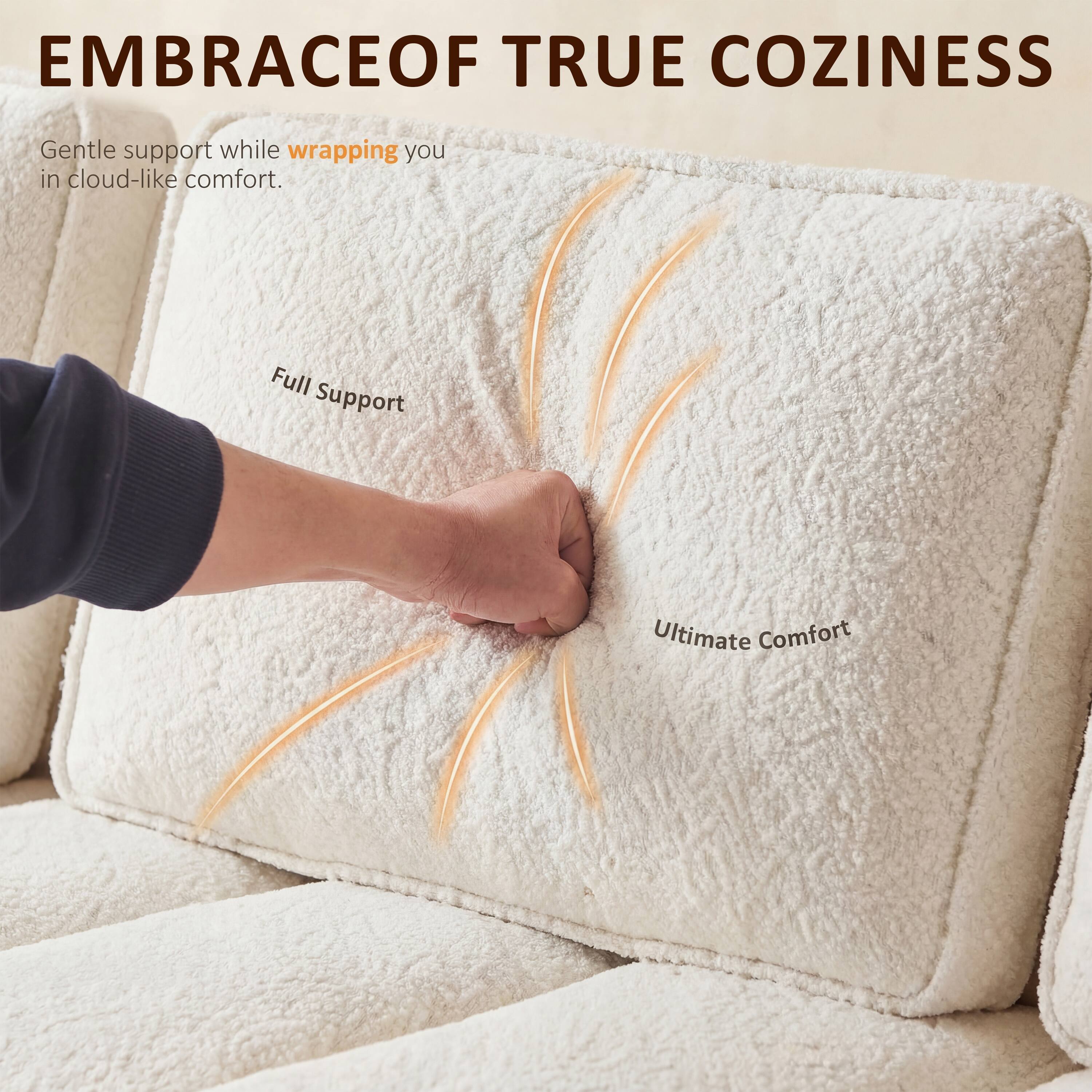 EMBRACE OF TRUE COZINESS

Gentle support while wrapping you in cloud-like comfort.

Full Support

Ultimate Comfort