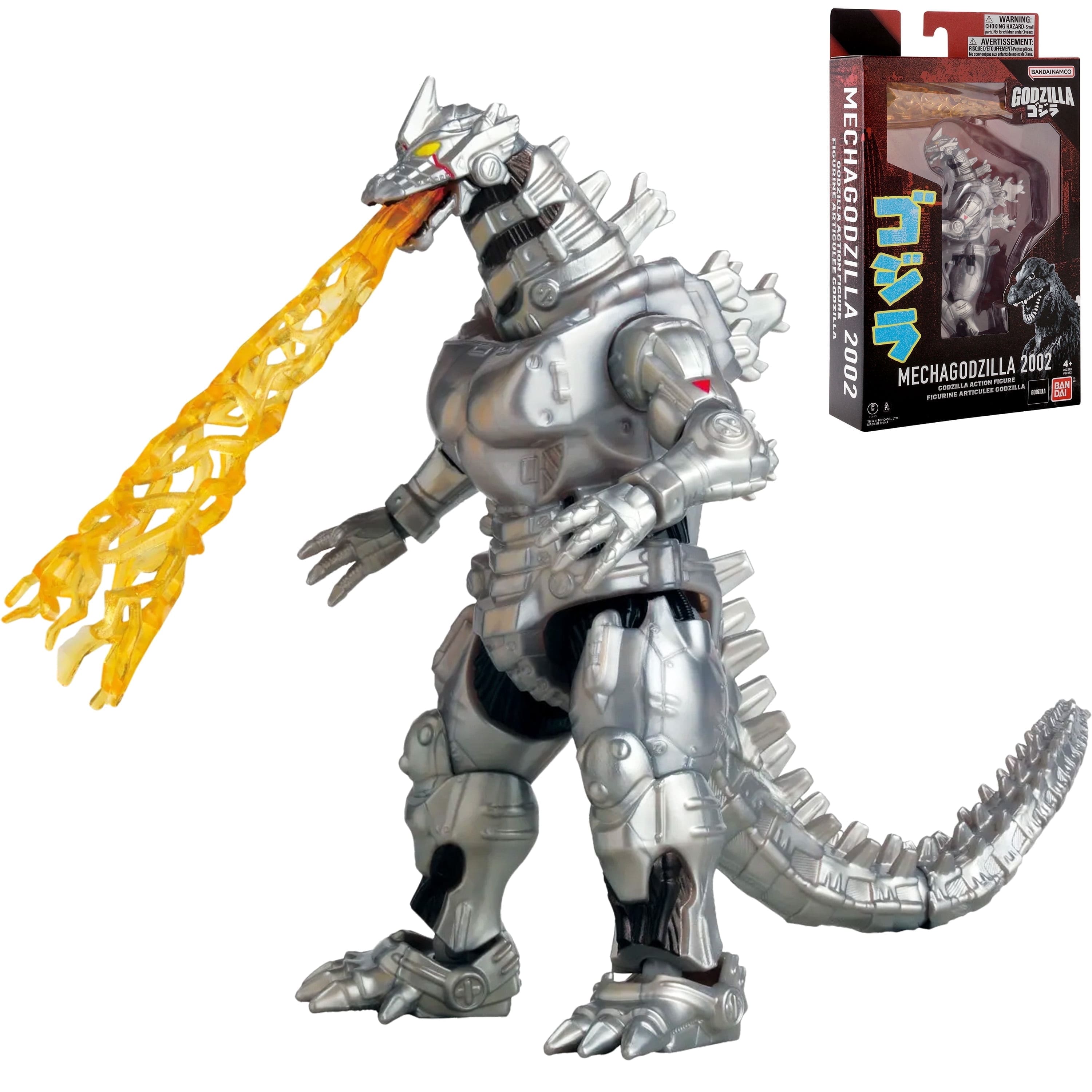 "BANDAI NAMCO Entertainment - Bandai Namco - Godzilla - Mecha Godzilla 2002, 6"" Action Figure Set" price history on PriceWatchPro