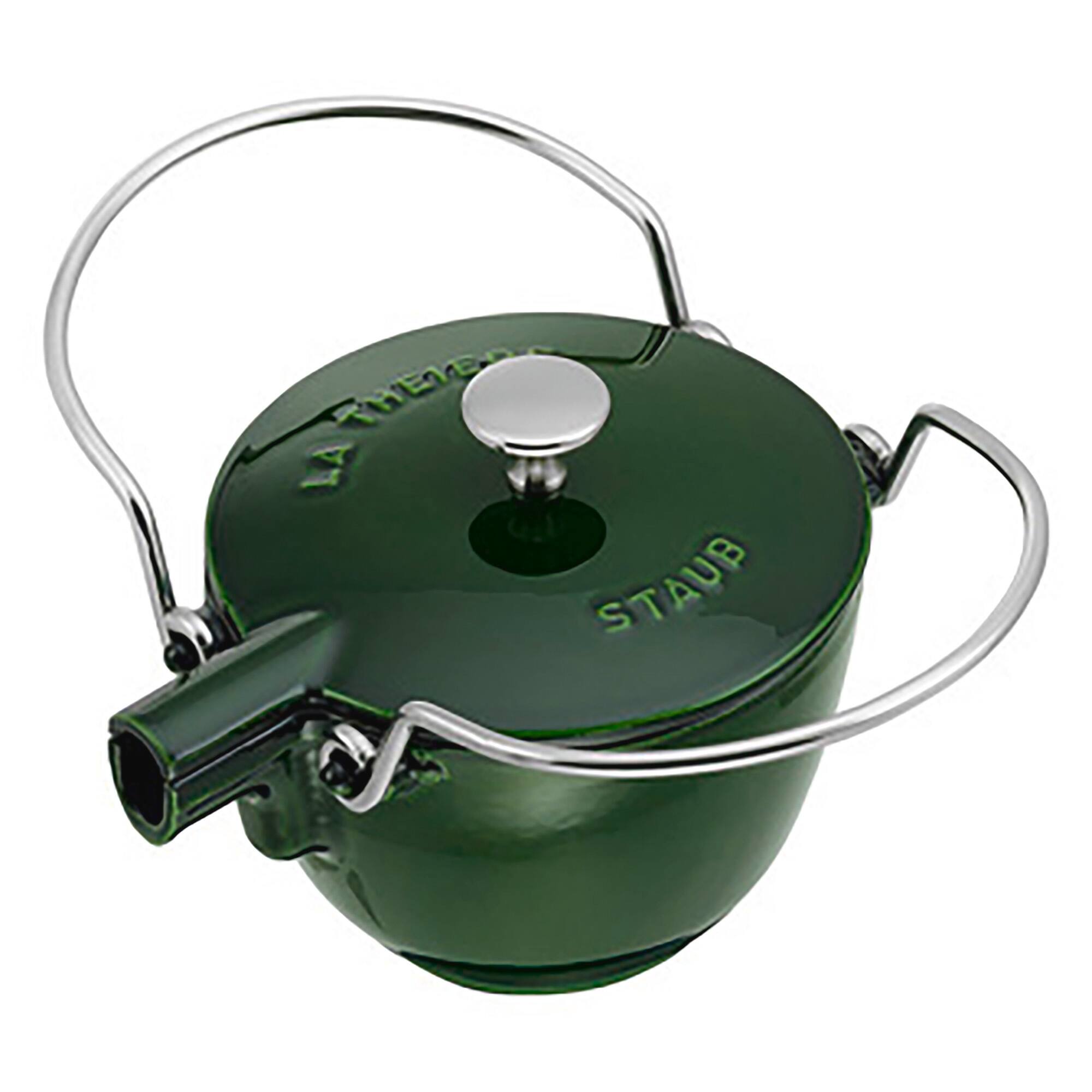 Staub Enameled Cast Iron Round Tea Kettle - Thumbnail 5