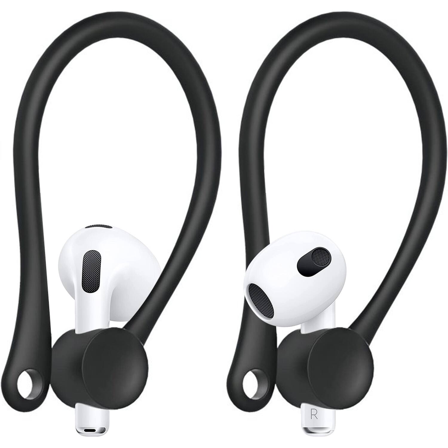 Alt View 11. SaharaCase - Silicone Accessories Kit for Apple AirPods 3 (3rd Generation) - Black.