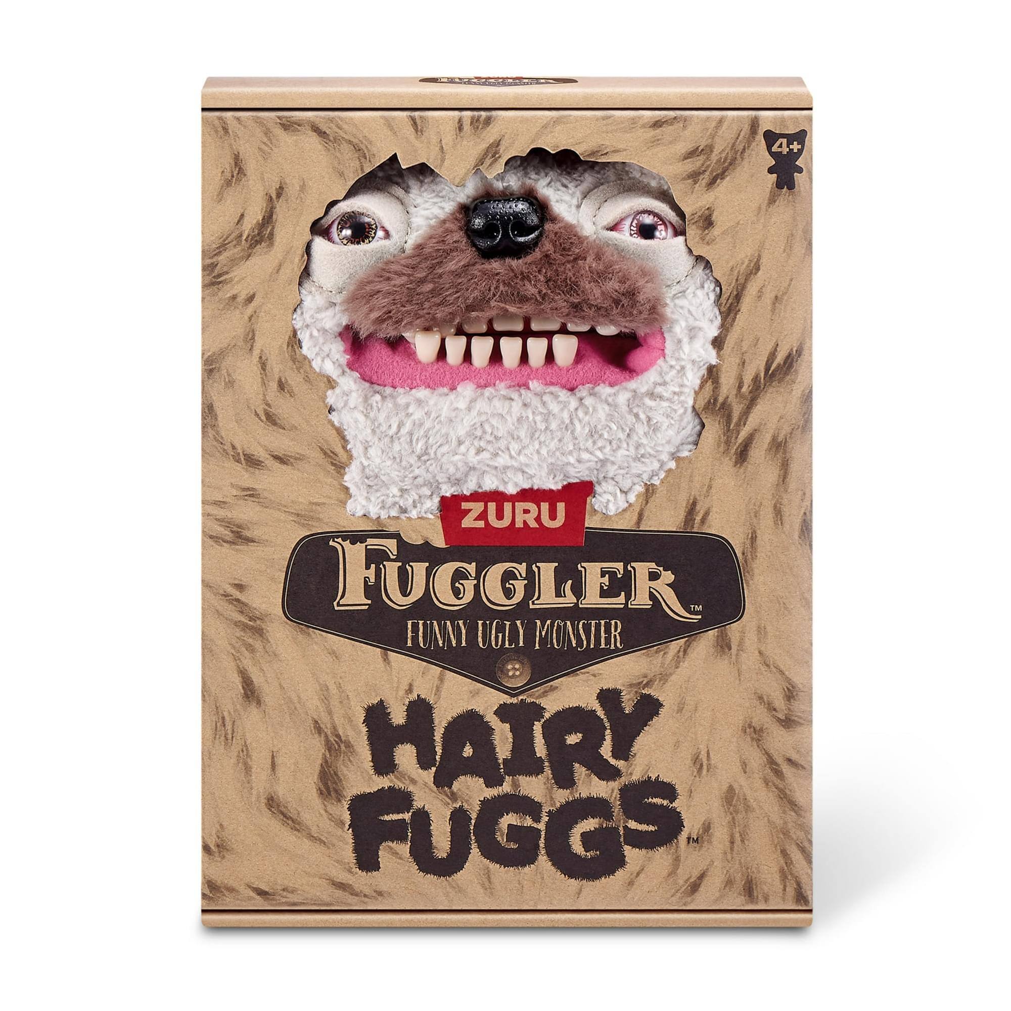 4+  
ZURU  
FUGGLER  
FUNNY UGLY MONSTER  
Hairy Fuggs