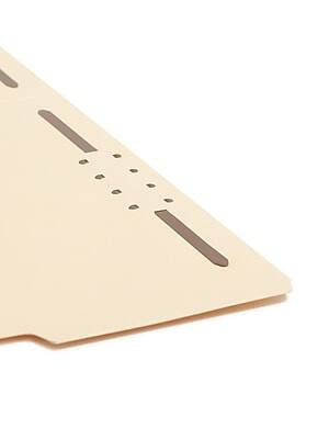 Alt View 5. Smead - 100% Recycled Classification Folders, Reinforced 1/3-Cut Tab, Letter Size, Manila, 50/Box - Manila.
