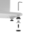 Alt View 5. Kanto - 30" Fillable Speaker Stands with Isolation Feet and Fillable Channel, Pair - White.