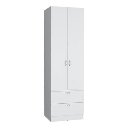 Front. TuHome - Vicco Armoire White MDF - White.