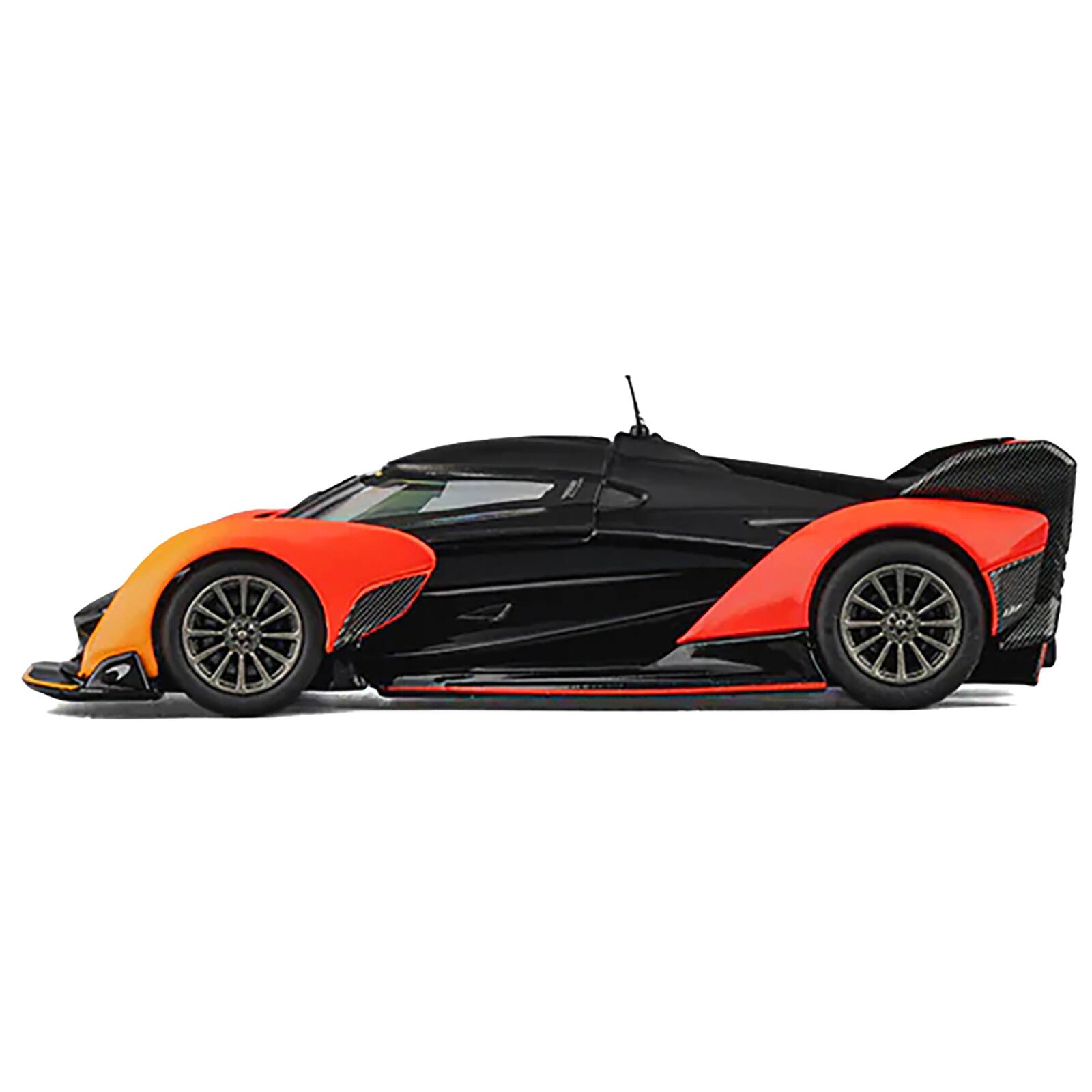 Alt View 2. CM Models - McLaren Solus GT Orange Gradient and Matt Black 1/64 Diecast Model Car by CM Models.