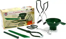 Norpro - Essentials 6 Piece Canning Tools Set - Green