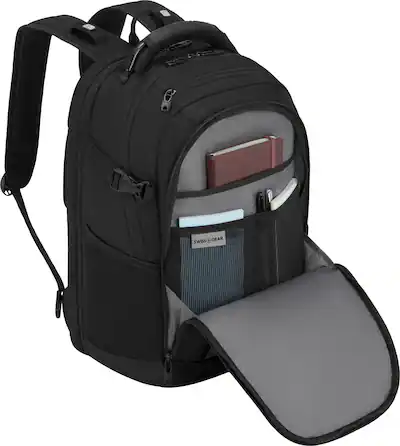best swissgear scansmart laptop camera backpack Endure 17" Reflective Tech Backpack with ScanSmart Compartment Multiple Organizer Pockets Black : Electronics Whether as a feature SwissGear Travel Tech Elite Laptop