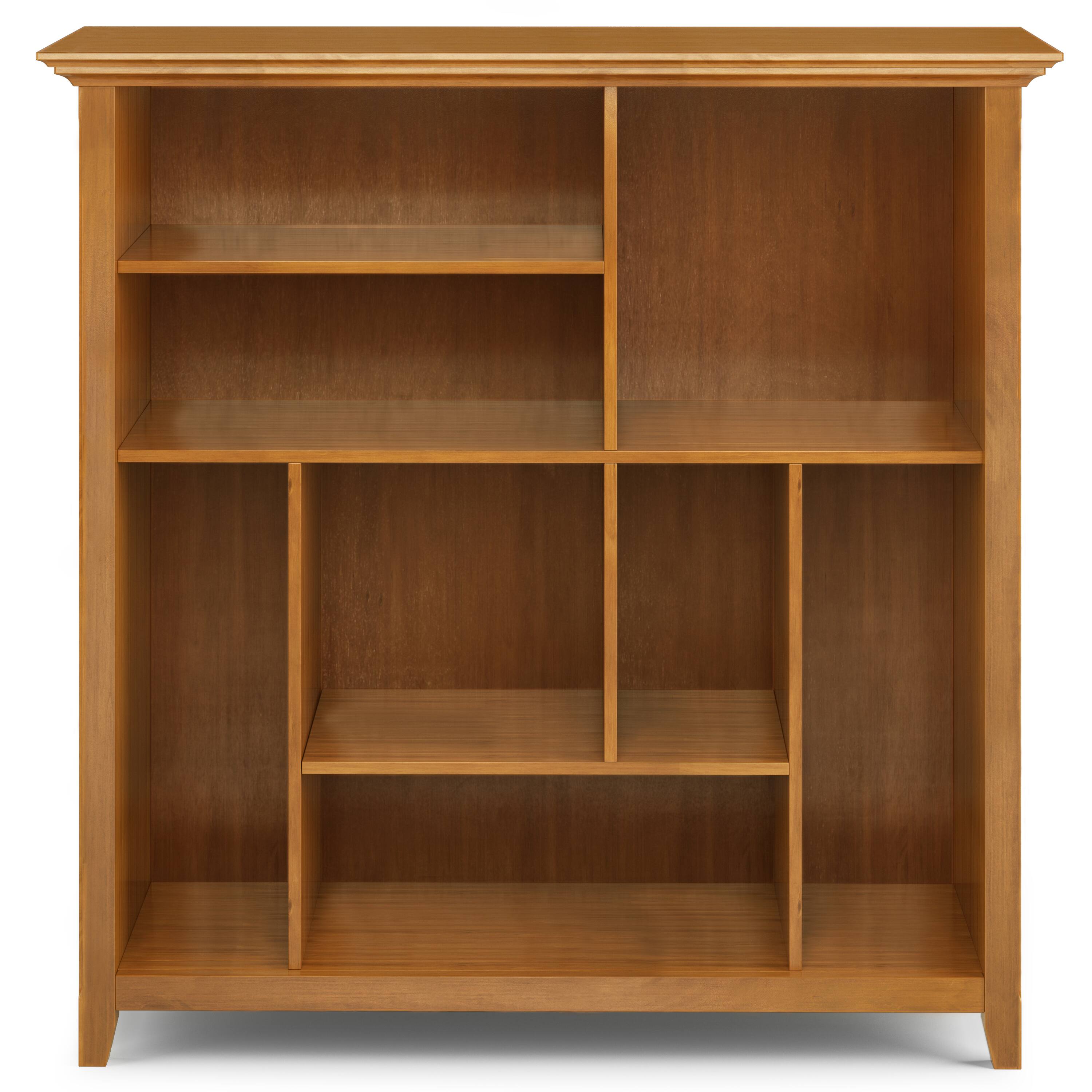 Alt View 11. Simpli Home - Amherst Multi Cube Bookcase and Storage Unit - Light Golden Brown.