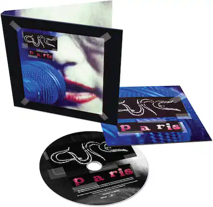 Sure, here is the corrected and grouped text from the image:
**Front Cover:**
- CURE
- paris
**CD:**
- CURE
- paris
**Back Cover:**
- CURE
- paris
**Additional Text on CD:**
- (C) 2002 CURE
- www.cure.com
- All rights reserved
- Produced by CURE
- Recorded at CURE Studios
- Mixed by CURE
- Mastered by CURE
- All rights reserved
- CURE
- LC 00000000000000000000000000000000000000000000000000000000000000000000000000000000000000000000000000000000000000000000000000000000000000000000