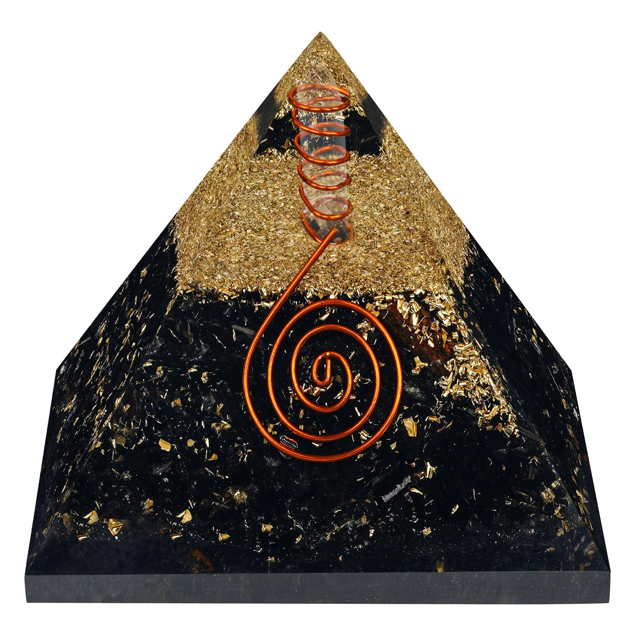D- Black Tourmaline Pyramid