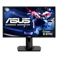 ASUS - 24" FHD TN 165Hz 1ms Gaming Monitor with FreeSync Premium (DisplayPort, HDMI, DVI) - Black - Front_Zoom