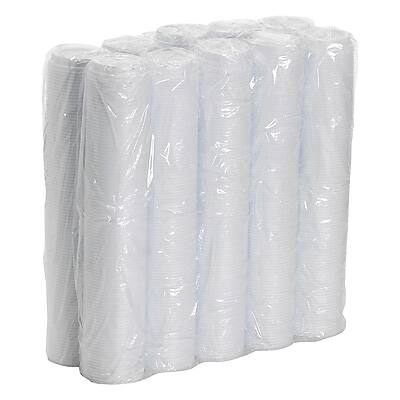 Alt View 3. Dixie - Large Plastic Lid, 1000/Carton - White.