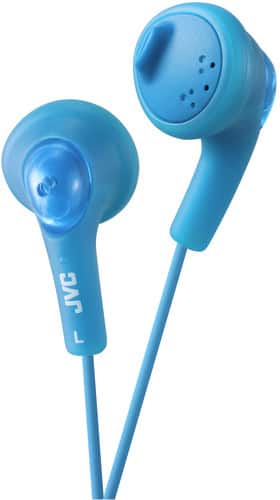 PopMarket - JVC HA-F160-A-K Gumy Earbud Headphones (Peppermint Blue) - HEADPHONES - Multicolor