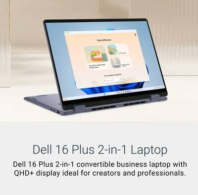 Dell Upgraded 16 2 in 1 Laptop 16.0 WQXGA Display (Intel Ultra 9 Dell Upgraded 16 2 in 1 Laptop 16.0 WQXGA Display (Intel Ultra 9