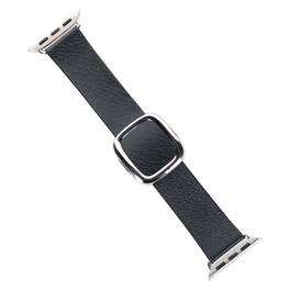 Apple - Watch Band - Modern Buckle (41mm) - Midnight - Medium - Black
