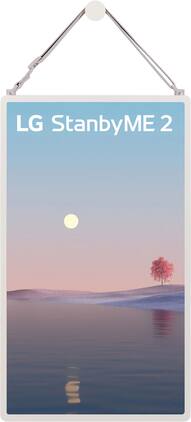 LG - StanbyME 2 Carry Strap & Wall-Mount Holder (2026) - Gray