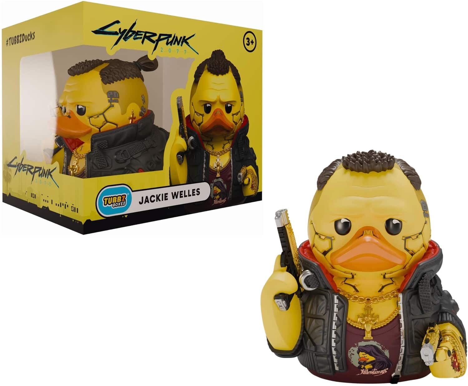 PopMarket - TUBBZ - Cyberpunk - Jackie Welles - Boxed Edition - COLLECTIBLES - Multicolor