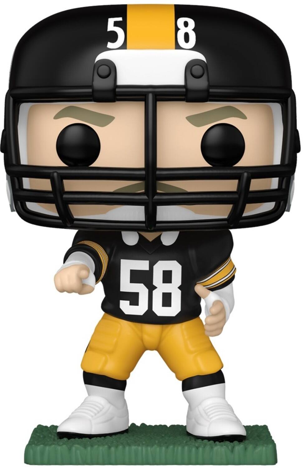 Front. Funko - FUNKO POP! NFL: Legends - Jack Lambert (Steelers)   - COLLECTIBLES - Multicolor.